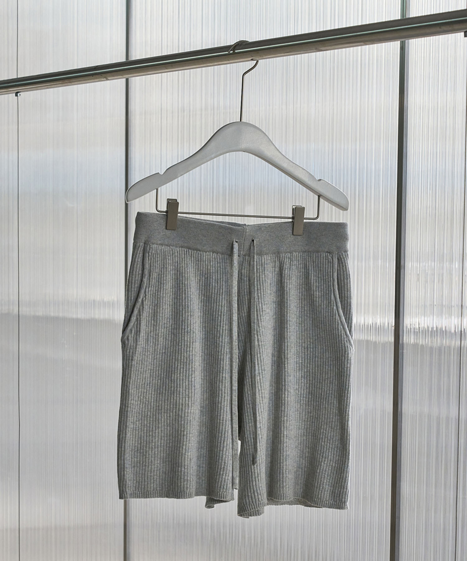 Tailor Half Pants_Grey