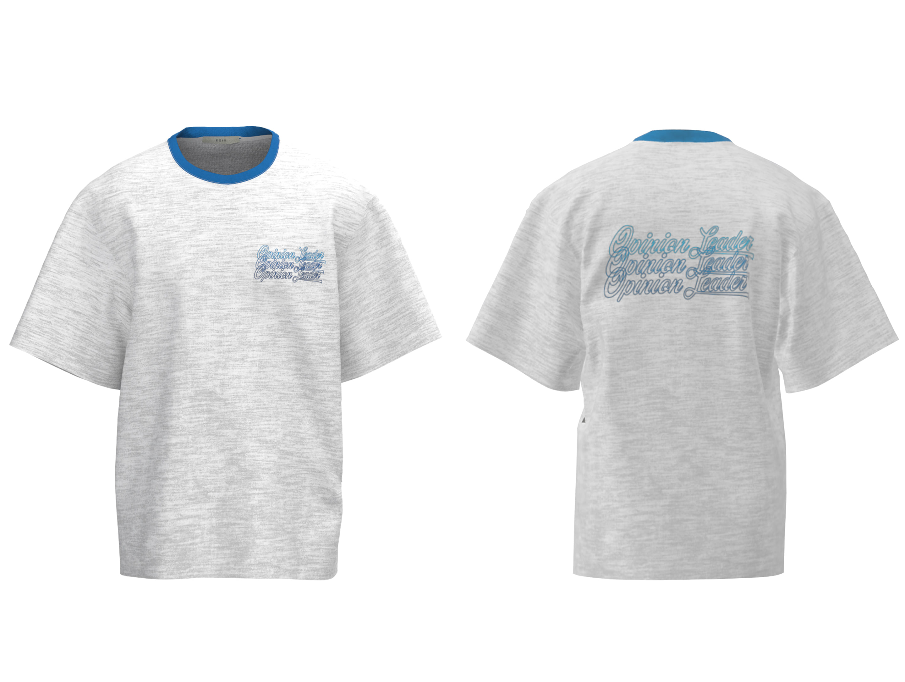 Retro Rib Lettering T-Shirts
